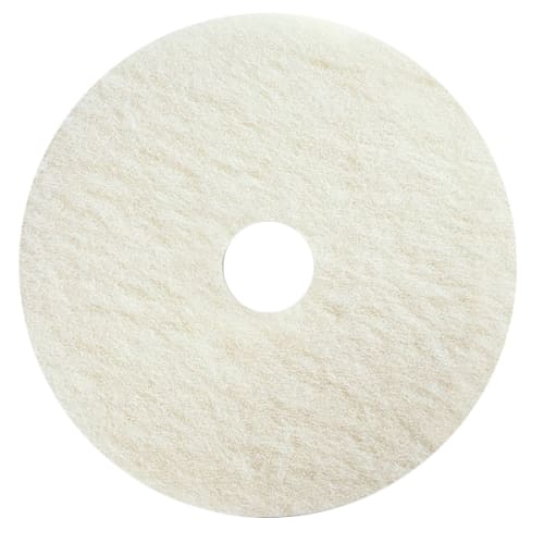 Dustbane 14 pouces Blanc Super Polonais Tampon d’entretien de sol